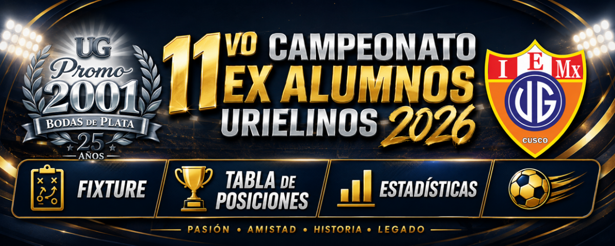 portada de competicion 11vo Campeonato ex alumnos Urielinos 2026