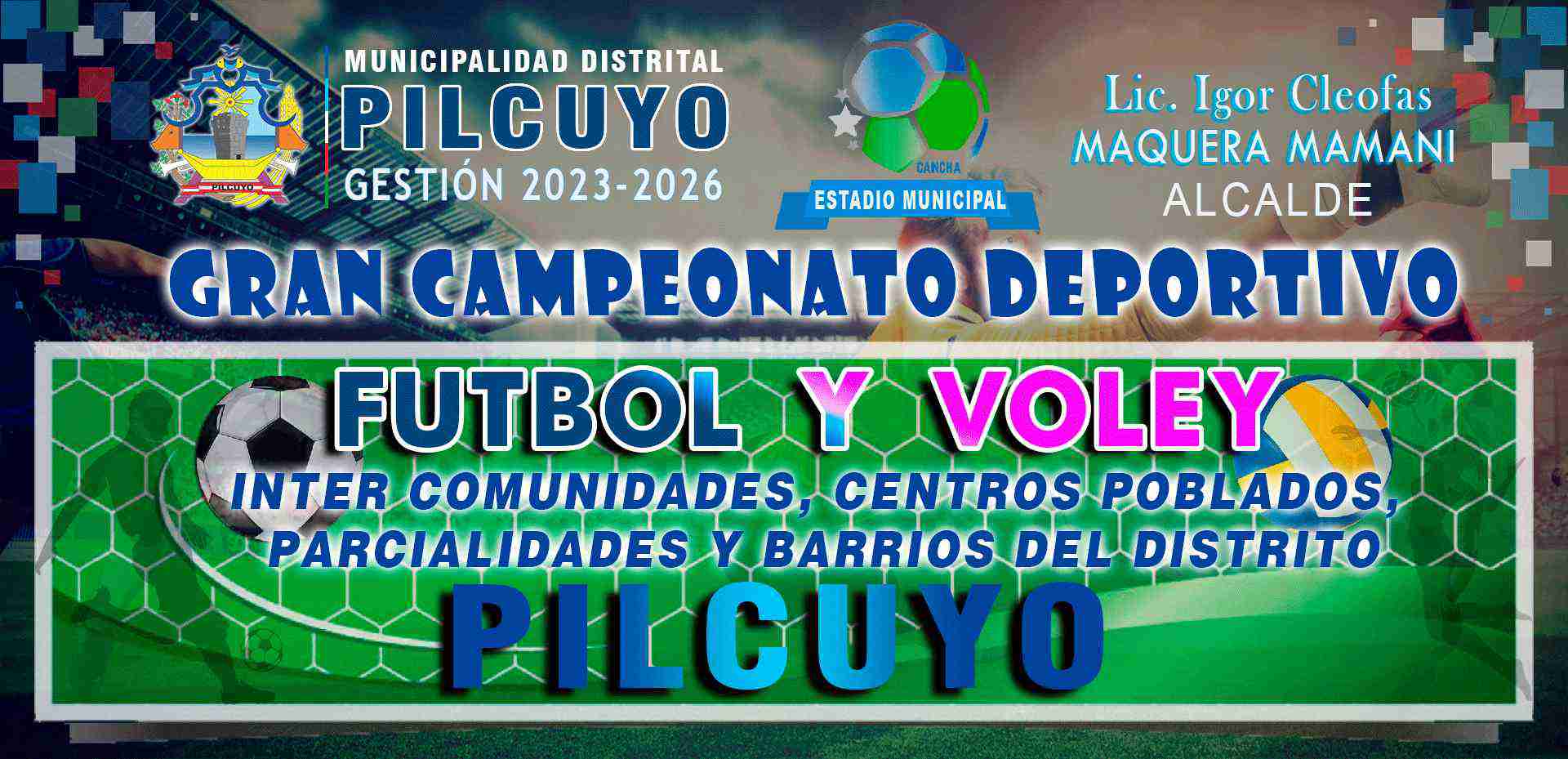 portada de competicion Campeonato Deportivo Inter Comunidades - Pilcuyo